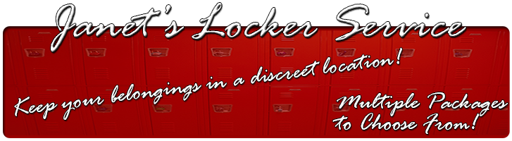 Janet's Locker Service - Offering Multiple Packages for Your Discreet Needs!