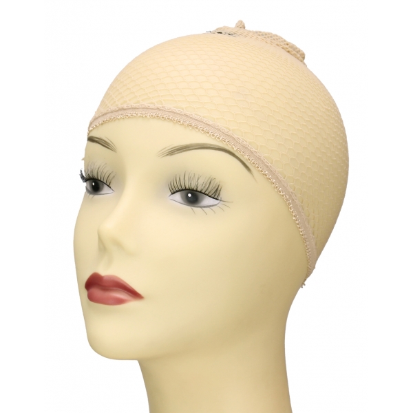 Deluxe Net Style Top Hole Wig Cap
