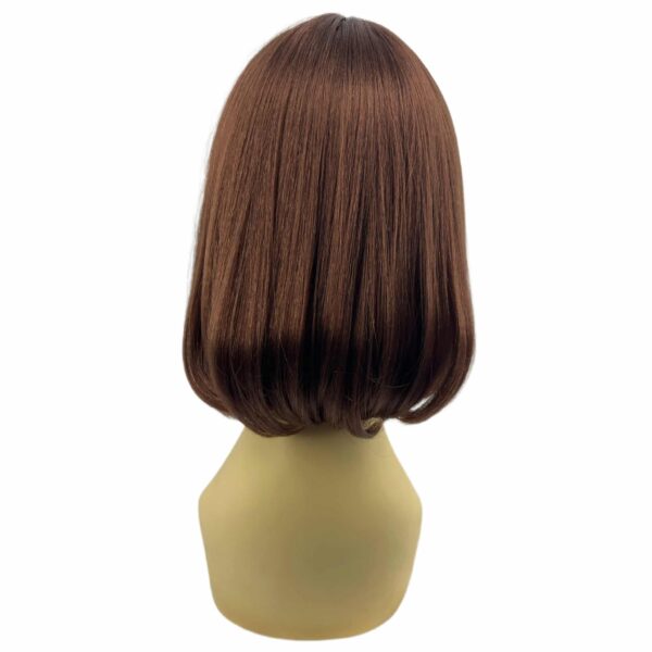 Party Page - Light Auburn - 30 high quality synthetic fibers short bob with bangs crossdresser transgenders crossplay cosplay