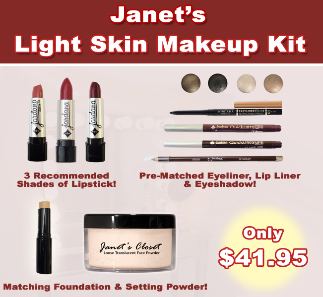 Janet's Light Skin Makeup Starter Kit