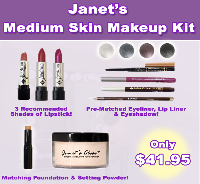 Janet's Dark Skin Makeup Starter Kit