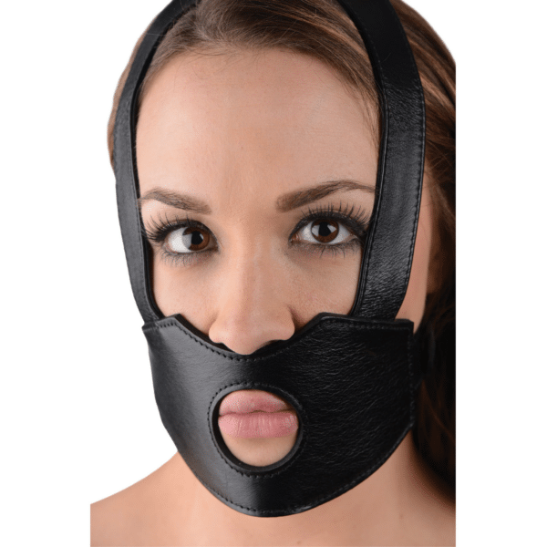 master series face fuk ii dildo face harness strap on harness face ride black leather face strap high quality dildo