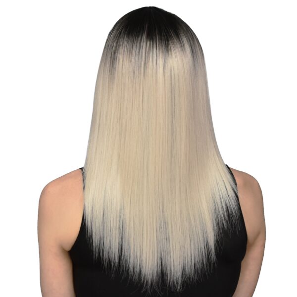 Hailey - Black to Silver Wig