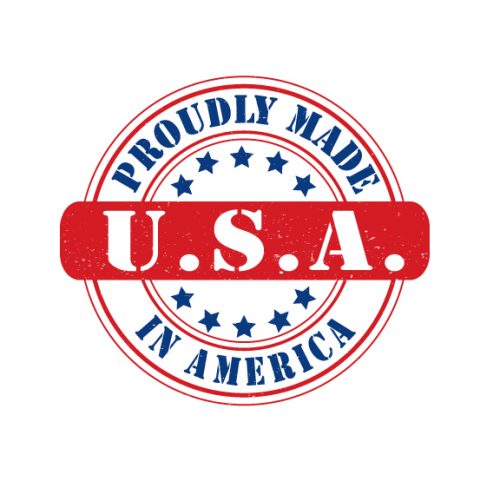 proudly made in USA united states of amerrica