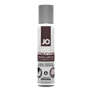 jo silicone free hybrid original coconut lube water based silicone based lubricant slick high quality