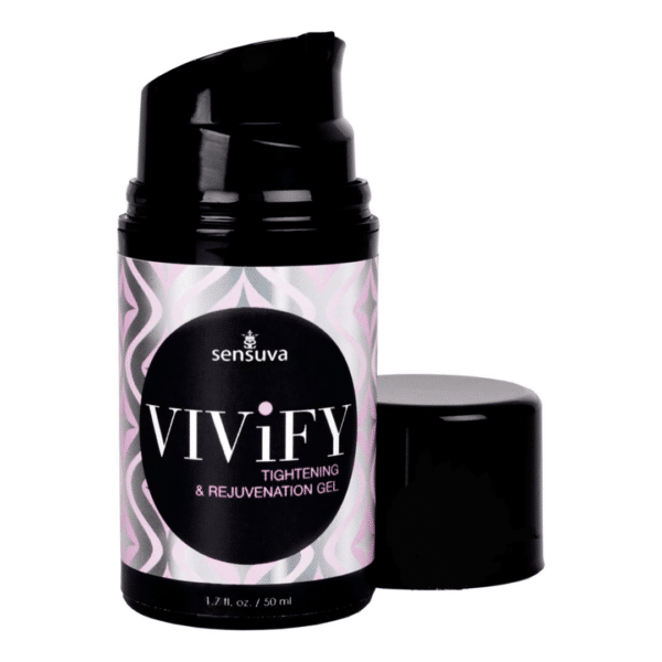 vivify tightening rejuvination gel for her tighten vaginal walls more friction couples lube oil sensuva 1.7fl oz