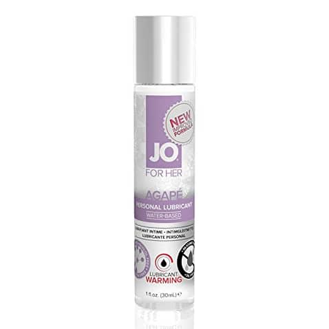 jo agape warming lube heat hot water based lubricant for her vaginal anal sex warming personal lube