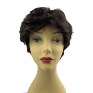 bette cappucino brown short mature wig with razor cut layers and a tapered neck perfect for crossdressers transgender women men sissy slut crossplay cosplay hair loss alopecia older women beautiful natural looking synthetic hair wig