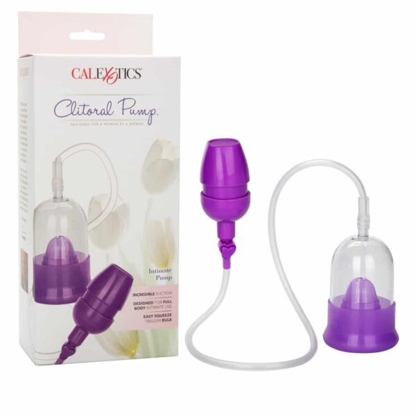calexotics clitoral intimate pump purple nipples pussy vagina butt suction trigger quick release