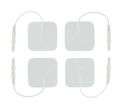 zeus adhesive electro pads 4 pack estim electric electricity shock stimulation muscles pain kink