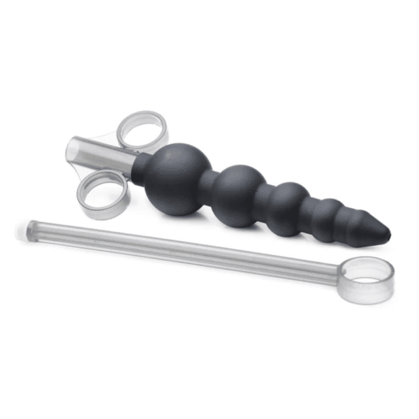 master series silicone beads lube launcher graduated lubricant shooter anal play sex toy lube