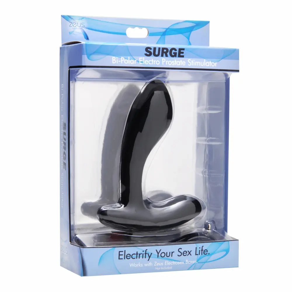 Zeus Surge Bi-Polar Electro Prostate Stimulator | Janet's Dungeon