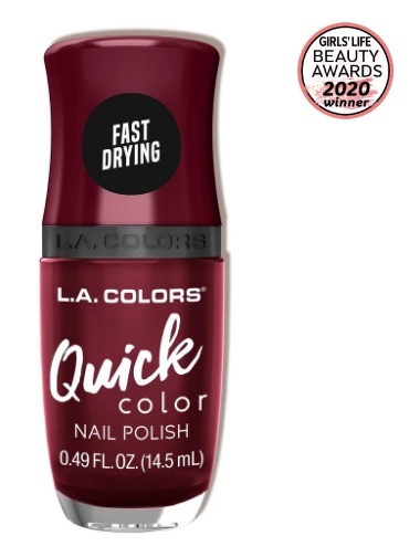 la colors, l.a. color, quick color, fast, drying, nail polish, cnl, clear, spark, fury, perky, swift, at once, hustly, snappy, moment ,impatient, eager, go-getter, ambitious, hyper, fireblal, dashing, fury
