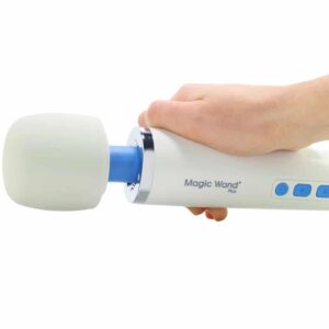 hitachi magic wand original plus white vibrator vibe plug in extreme vibrations sensations stimulation