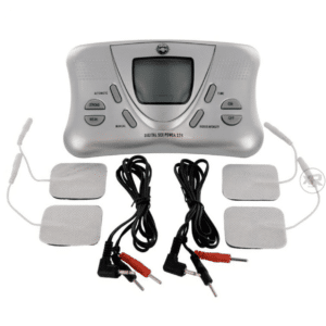 zeus electrosex deluxe digital power box electric leads zapping shocking stinging nerves muscles relax adhesive pads