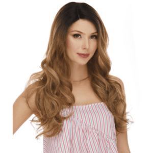 Selena Human Hair Blend Lace Front Wig Female Crossdresser Transgender