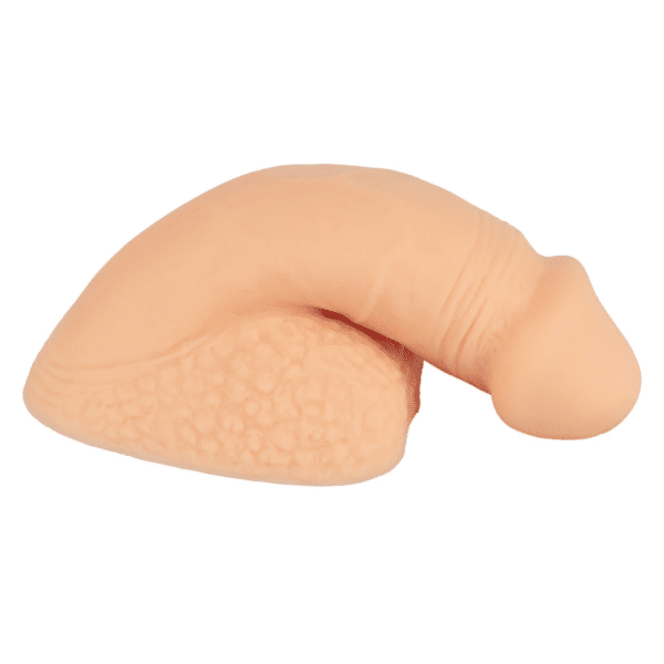 packer gear soft pack 4 inches vanilla realistic packing penis pure silicone transgender ftm transitioning bottom surgery