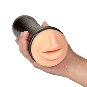 m for men the torch luscious lips masturbator stroker male sex toy mouth handheld stroker