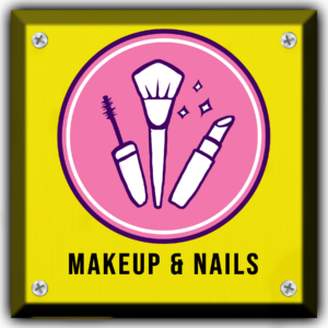 MAKEUP AND NAILS BUTTON