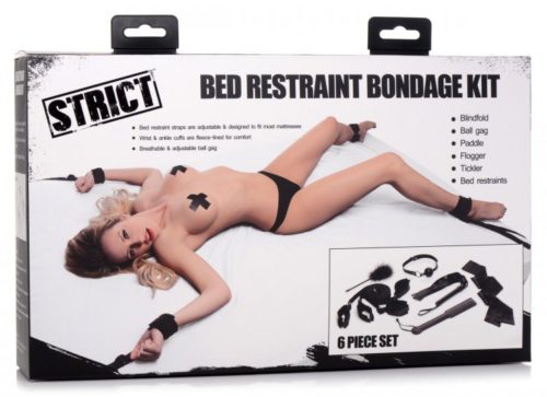 STRICT XR Brands Bondage Bed Restraint Kit