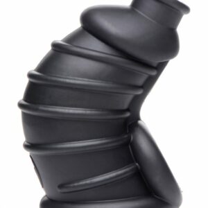 Master Series Dark Chamber Silicone Chastity Cage