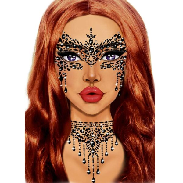 Leg Avenue EYE033 Masquerade Venetian Face Jewel Sticker