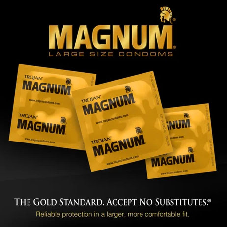 Trojan 64203 Magnum Large size condoms