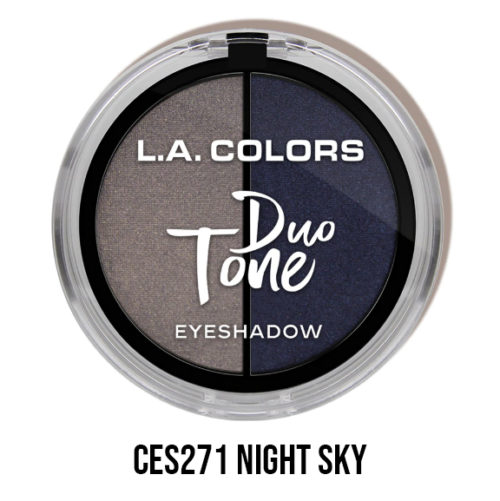 LA Colors Duo Tone Eyeshadow Palette 2 Colors 12 Shades