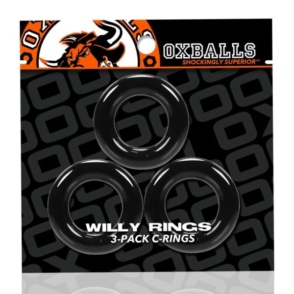 Oxballs 3047 Willy Ring C-Ring Cock Ring Set