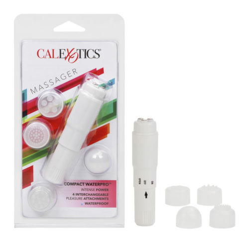 CalExotics SE-2104-01-2 Mini Travel Vibrator Wand Massager Waterpro