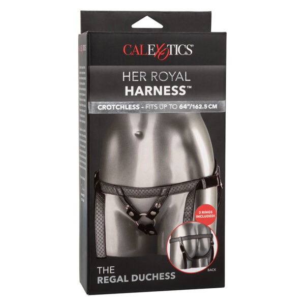 Her Royal Harness The Regal Duchess - Pewter