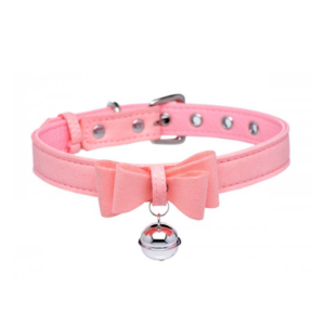 Master Series AG 456 Kitty Bell Collar Day Sub BDSM