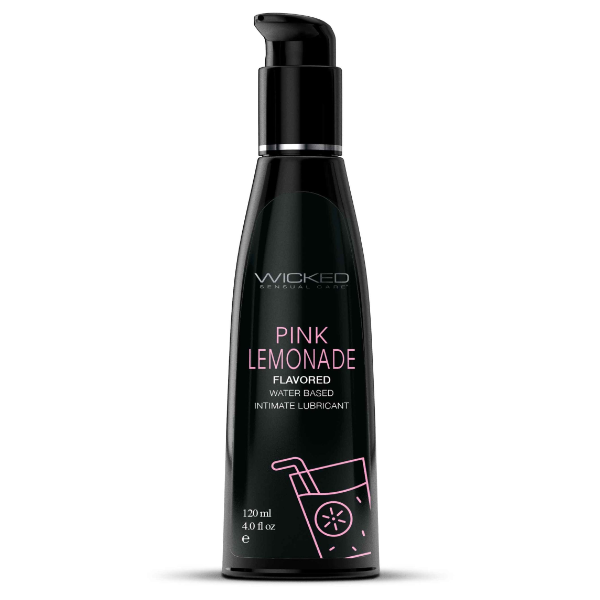 Wicked 90374 Pink Lemonade Flavor Lube Lubricant