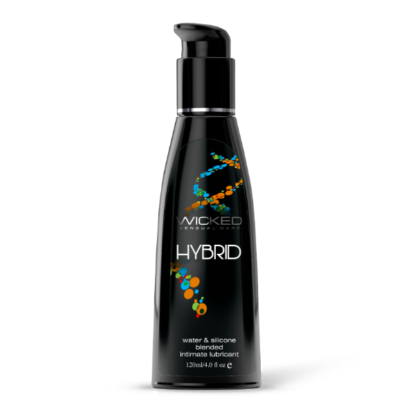 Wicked 90205 Hybrid Water Aqua Silicone Lube Lubricant