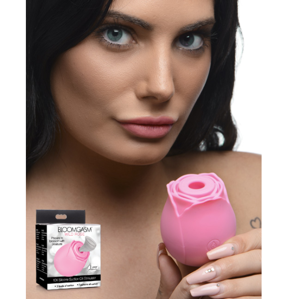 Bloomgasm Inmi XR Brands AG870 Rose TikTok Viral Clit Sucker Suction