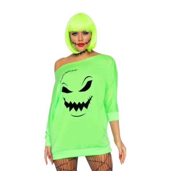 Nightmarebeforechristmas oogieboogie green halloween costume leg avenue 87081