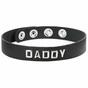 Daddy collar spartacus sexy leather bdsm