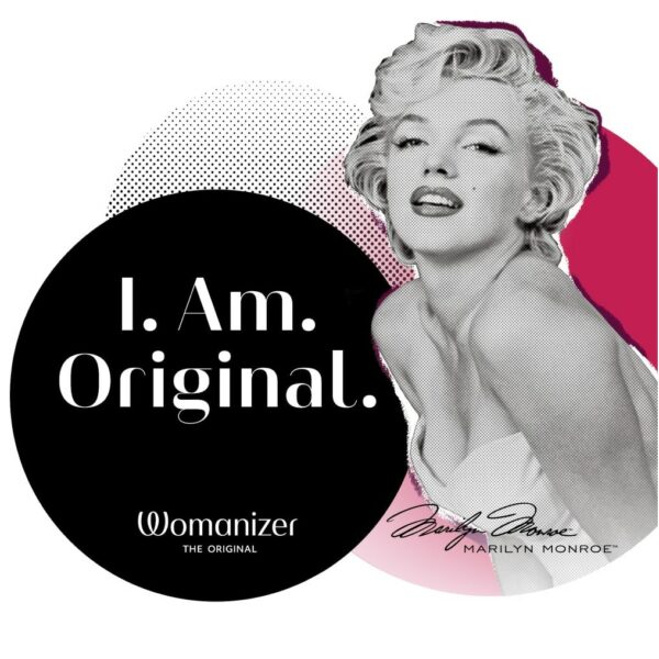 Womanizer Marilyn Monroe Rose Tik Tok Clit Suction Toy