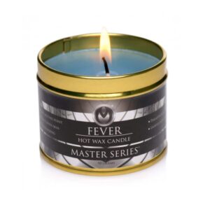 Master Series Fever Hot Wax Fetish BDSM Wax Candle Drip Blue AE695