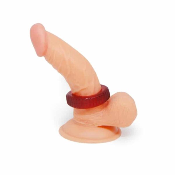 ringmaster stretchy gear ring cock ring sex toy red