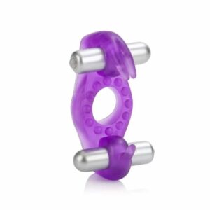 ringmaster vibrating bunny ring dual enhancer cock ring sensational sex toy cbt chastity cage