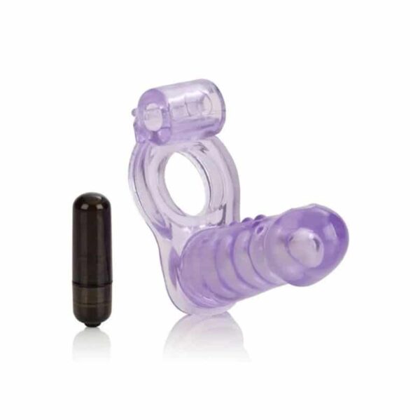RingMaster Vibrating Double Up DP Ring cock ring double penetration sex toy anal