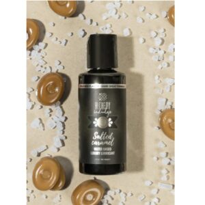 salted caramel water based lubricant indulge alchemy lubes