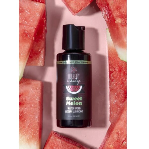 sweet melon water based lubricant alchemy lube