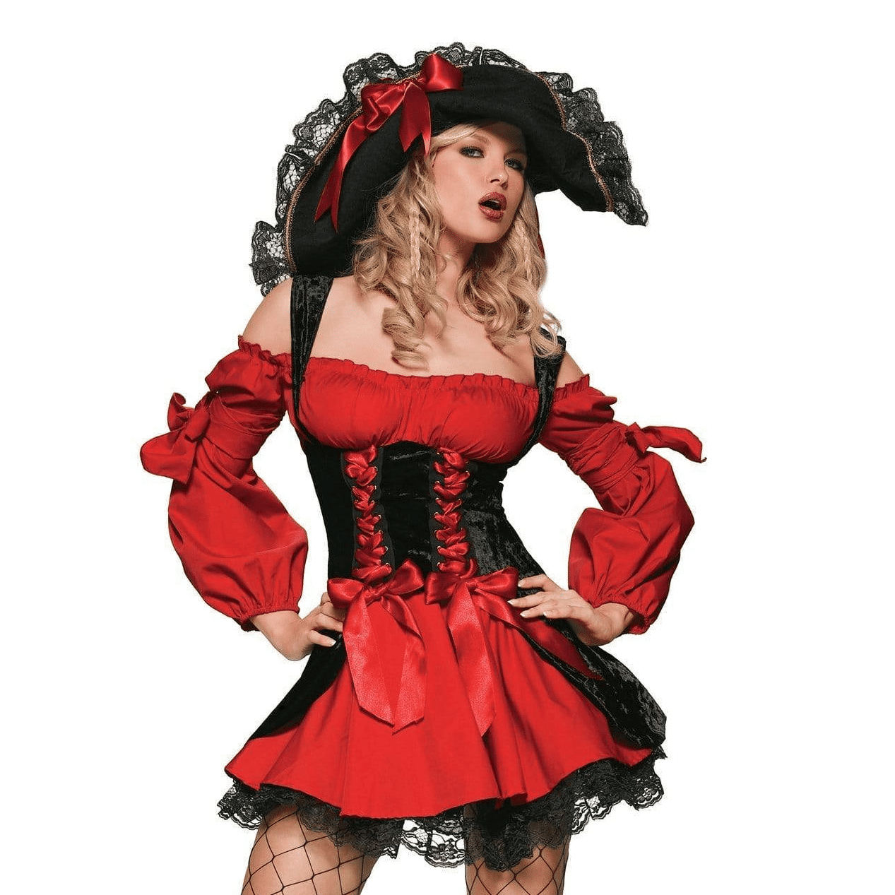 Leg Avenue Vixen Pirate Wench Costume | Janet's