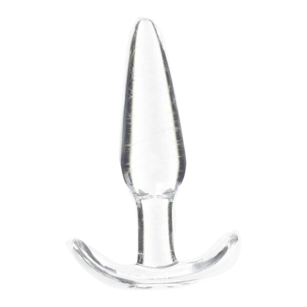 jelly rancher t plug clear anal plug anal play butt stuff sex toy anchor