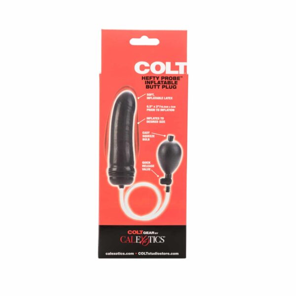 COLT Hefty Probe Calexotics Inflatable Butt Plug Anal Dildo