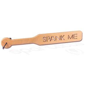 Spartacus Zelkova Wood Paddle SPANK ME