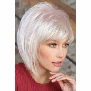 anastasia pastel pink short mature wigs synthetic fibers straight pink silver white crossdressers transgender sissy forced feminization