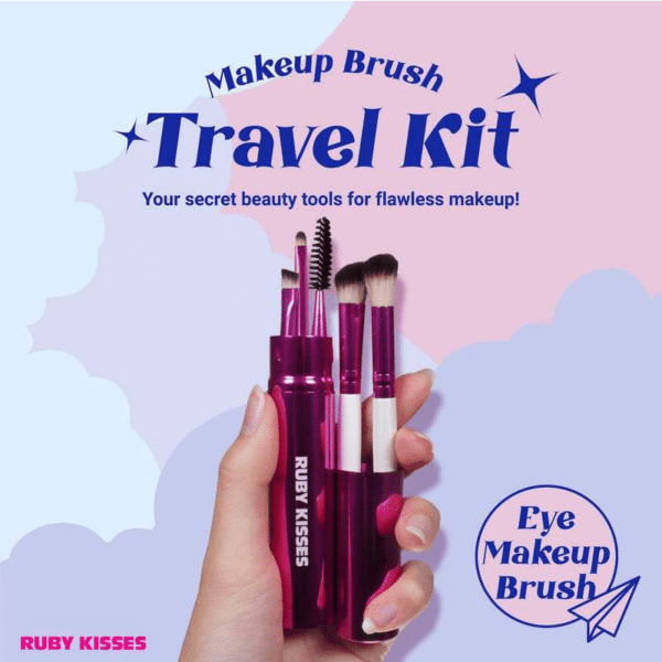 ruby kisses eye makeup brush set pink high quality make up brushes eyeshadow mascara makeup artist beginner sexy eye smokey makeup novice